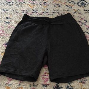 Men's Black Casual Shorts